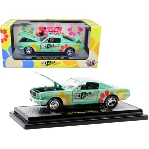 1968 Ford Mustang Fastback 2 2 Seafoam Green, M2 Machines, 1:24 Diecast Vehicle