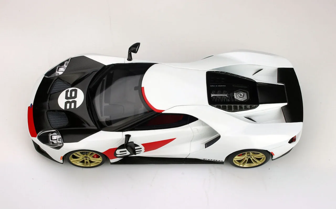 2021 Ford GT #98 1966 Daytona 24Hr Heritage Edition, 1:18 Scale Resin Diecast Model
