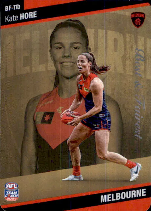 2024 Teamcoach AFLW GOLD Best & Fairest Cards - Cards BF-01 to BF-18 - Pick Your Card