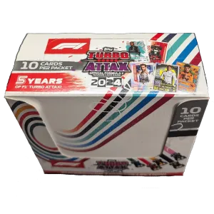 2024 Topps TURBO ATTAX Formula 1 Trading Cards Box