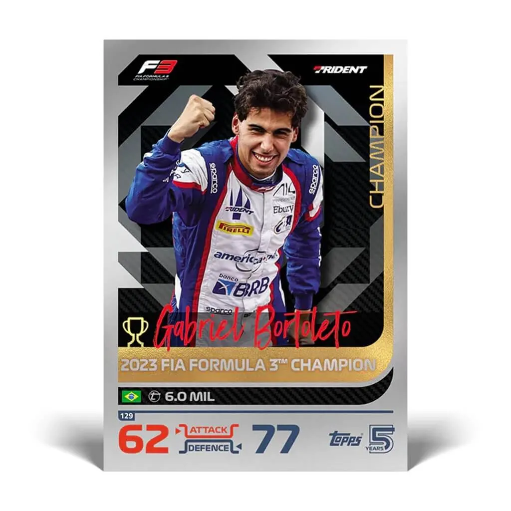 2024 Topps TURBO ATTAX Formula 1 Trading Cards Pack