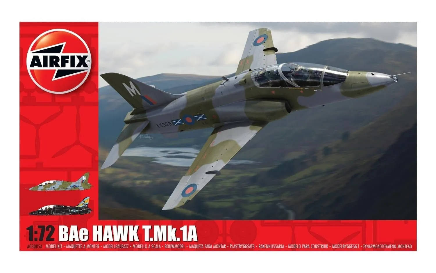 AIRFIX BAe HAWL T.Mk.1A Aircraft, 1:72 SCALE Model Kit