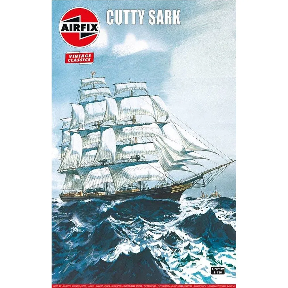 AIRFIX CUTTY SARK Ship, 1:130 Scale Model Kit