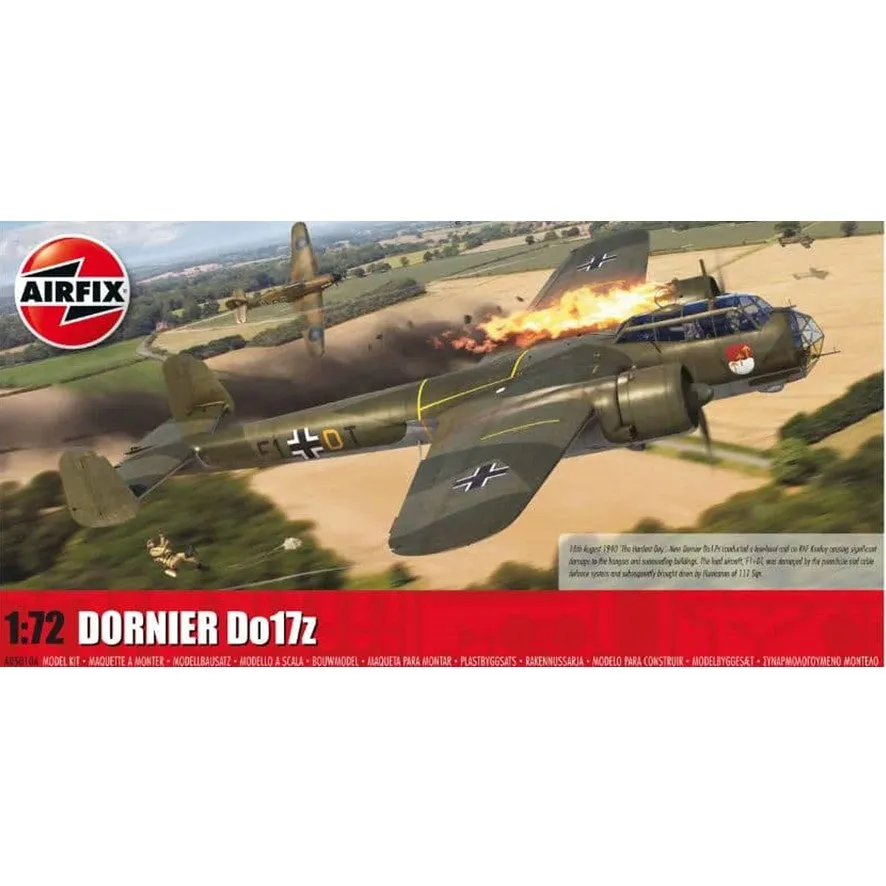 AIRFIX DORNIER DO.17Z, 1:72 Scale Model Kit