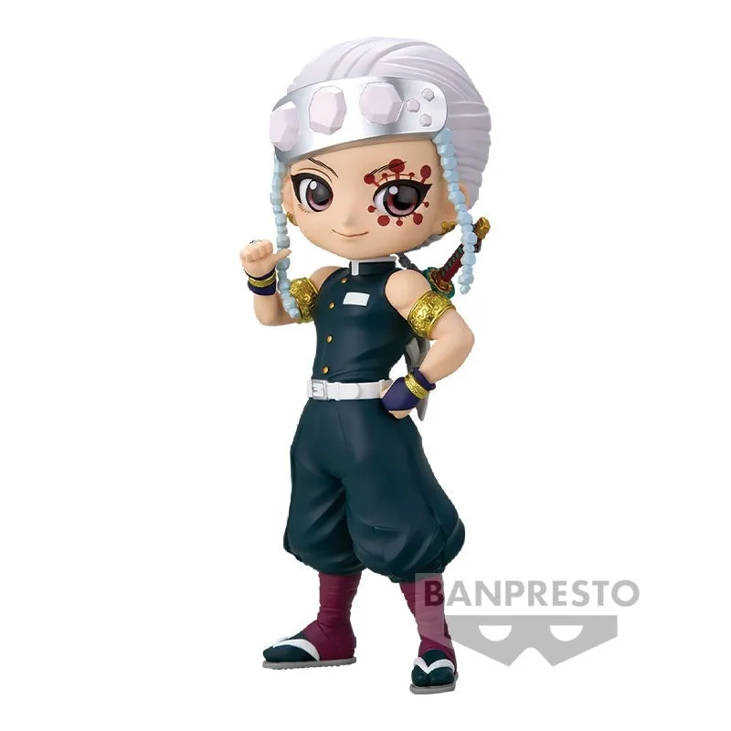 Banpresto Demon Slayer: Kimetsu No Yaiba - Q Posket - Tengen Uzui Figure Version A