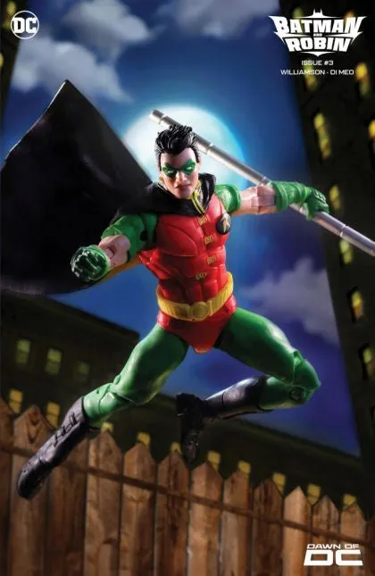 Batman and Robin, Vol. 3, #3 McFarlane Toys Action Figure Variant Comic