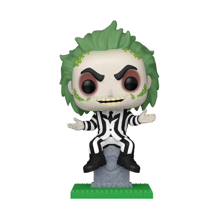 Beetlejuice - Beetlejuice on Tombstone Pop! Vinyl