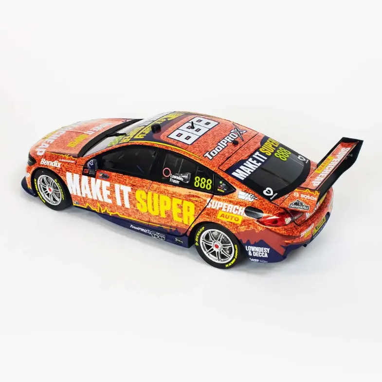 Biante Holden ZB Commodore - Triple Eight Racing - SUPERCHEAP AUTO Racing - Lowndes/Fraser #888 - 2022 Bathurst 1000, 1:43 Scale Diecast Model Car
