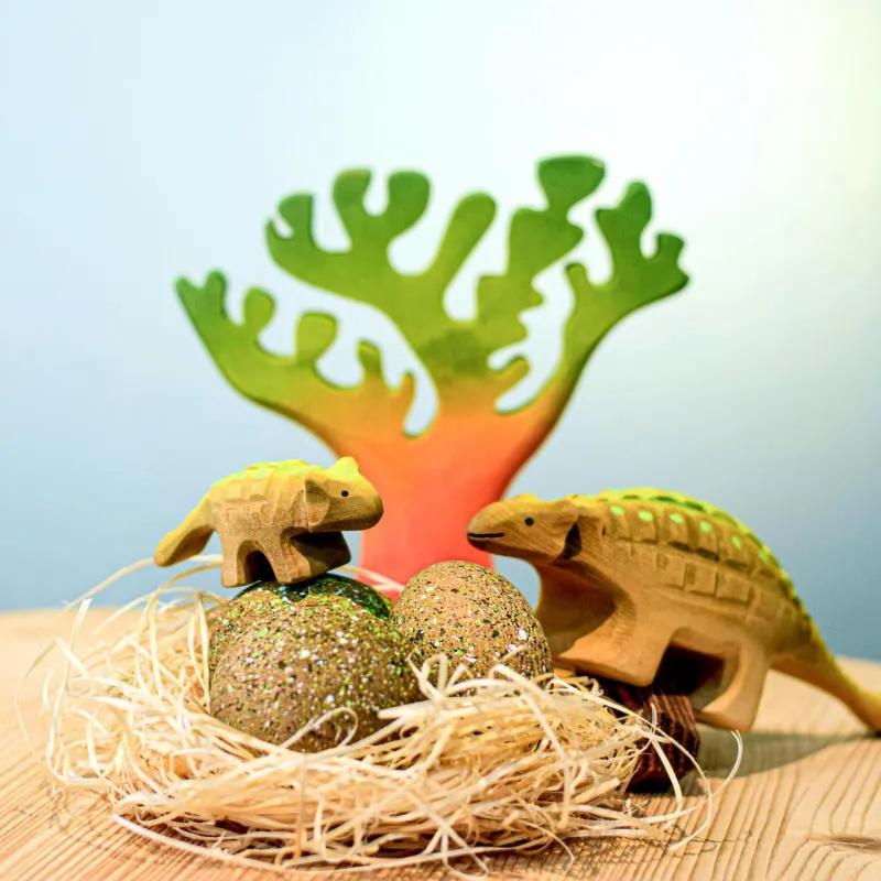 Bumbu Toys | Ankylosaurus Eggs Set of 3