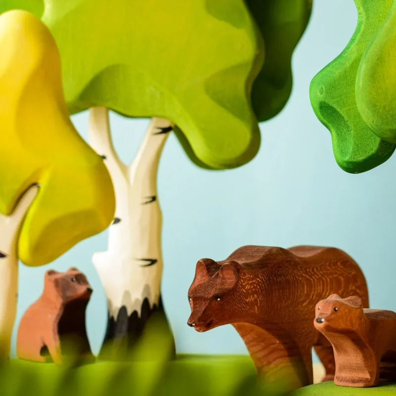Bumbu Toys | Brown Bear Cub Sitting