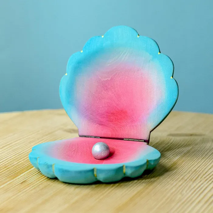 Bumbu Toys | Clam Shell with Pearl