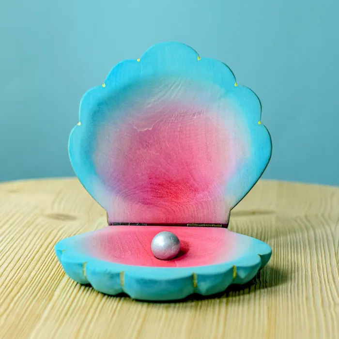 Bumbu Toys | Clam Shell with Pearl