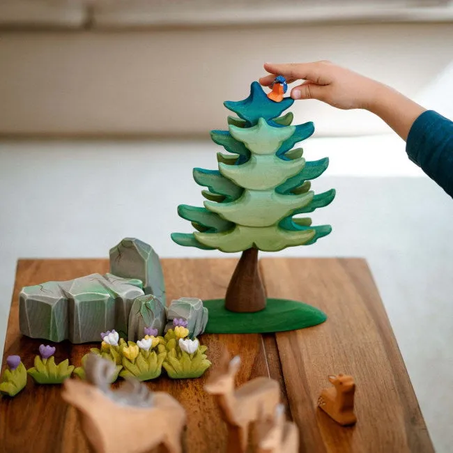 Bumbu Toys | Large Green Spruce Tree