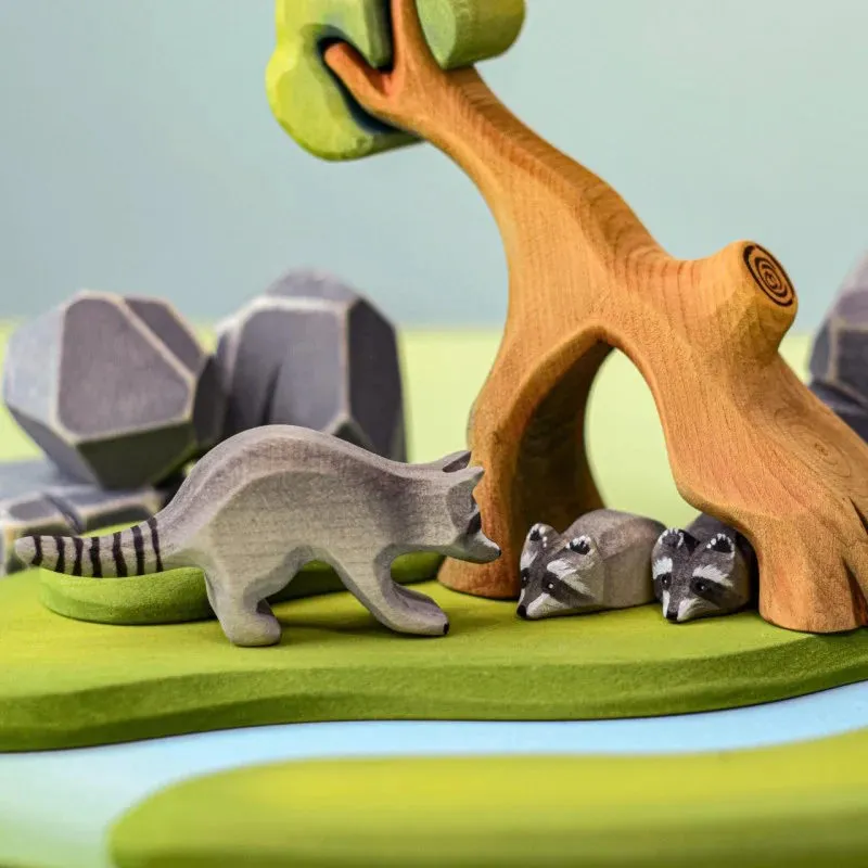 Bumbu Toys | Raccoon Standing