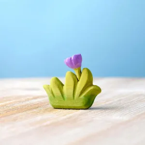Bumbu Toys | Small Grass with Purple Flower