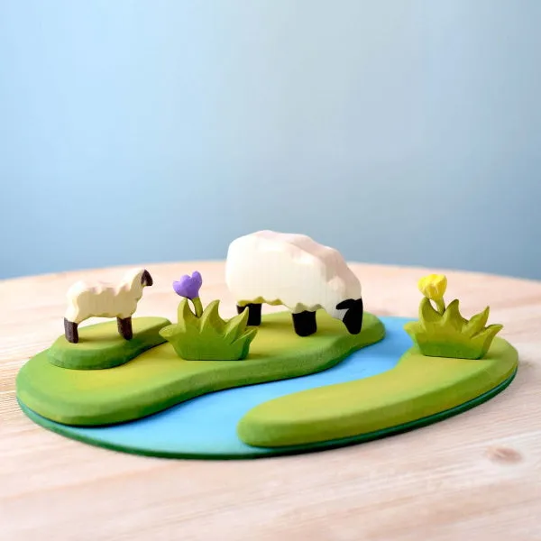Bumbu Toys | Small Grass with Purple Flower
