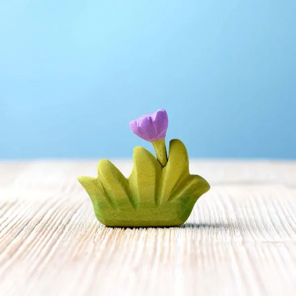 Bumbu Toys | Small Grass with Purple Flower
