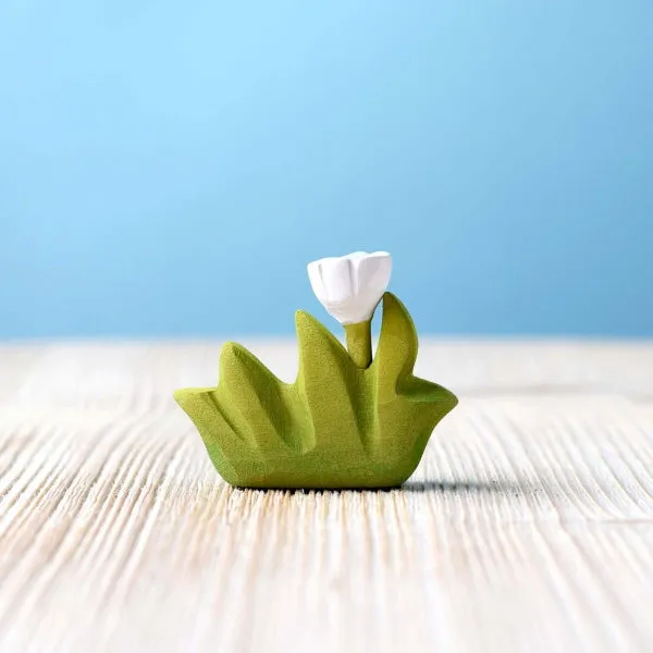 Bumbu Toys | Small Grass with White Flower