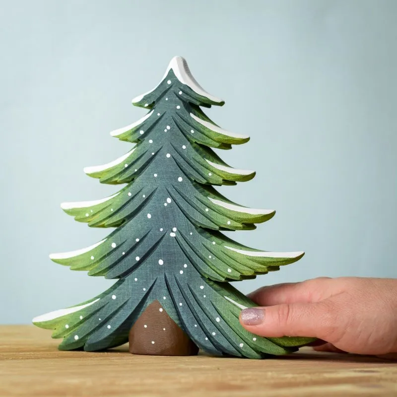 Bumbu Toys | Snowy Fir Tree Large
