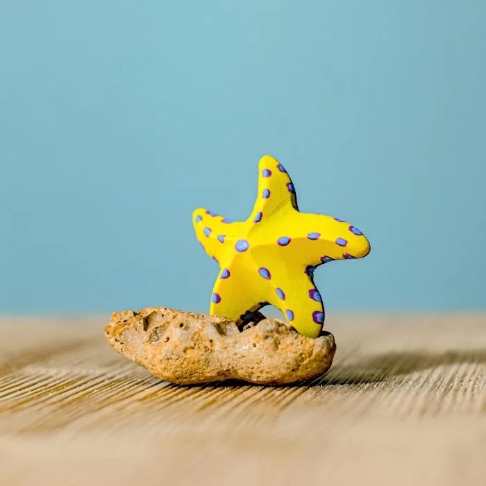 Bumbu Toys | Yellow Starfish Set of 2
