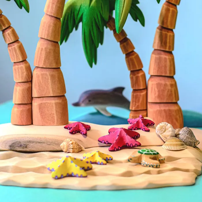 Bumbu Toys | Yellow Starfish Set of 2