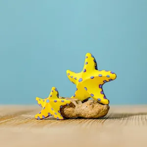 Bumbu Toys | Yellow Starfish Set of 2