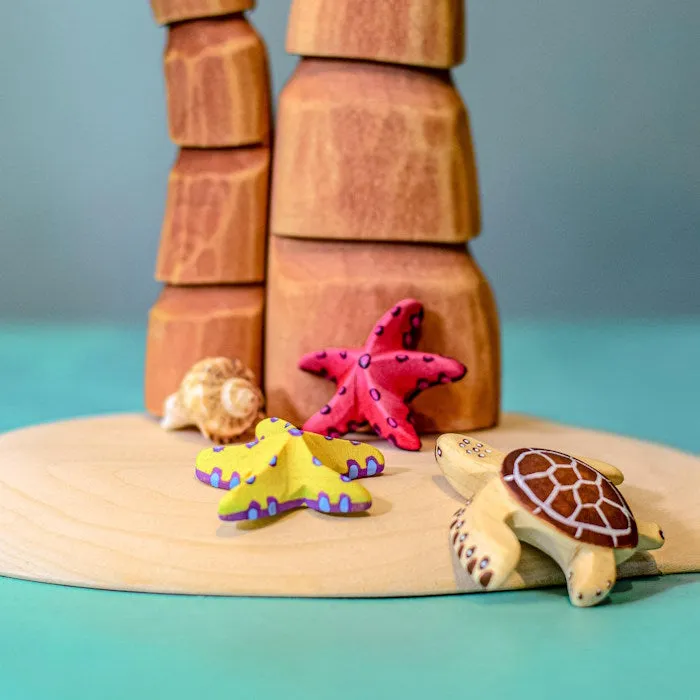 Bumbu Toys | Yellow Starfish Set of 2