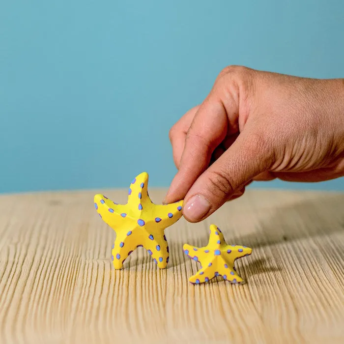 Bumbu Toys | Yellow Starfish Set of 2