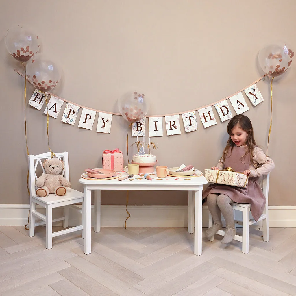 Cam Cam Birthday Garland | Rose