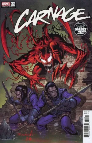 Carnage #11, Planet of the Apes Variant Comic
