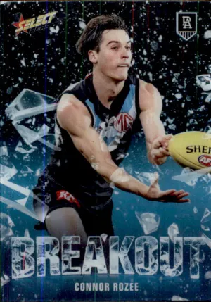 Connor Rozee, B64, Breakout, 2025 Select AFL Footy Stars