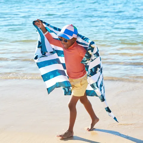 Dock & Bay | Beach Towel Kids | Cool Camo