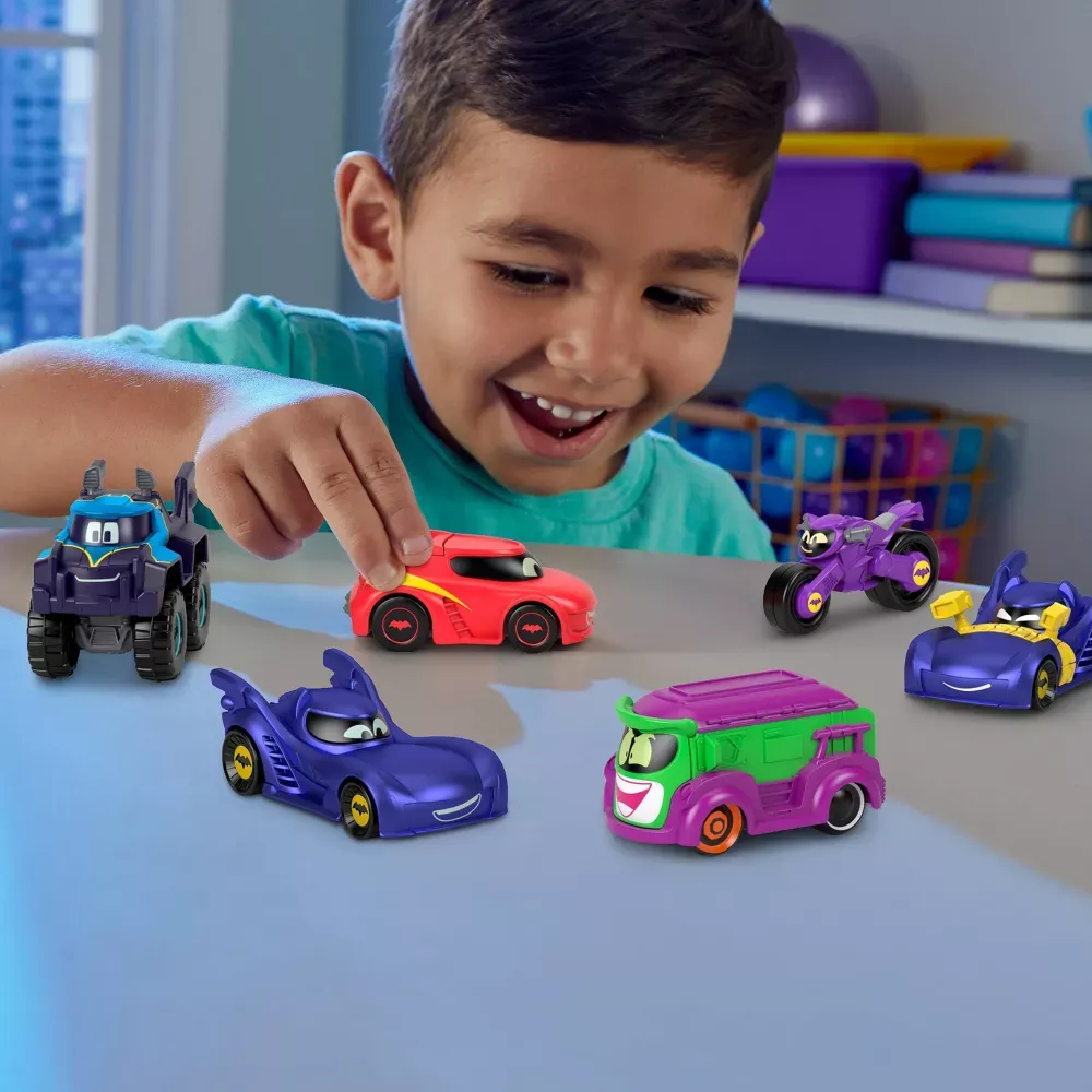 Fisher Price Batwheels 1:55 Diecast - Bam The Batmobile