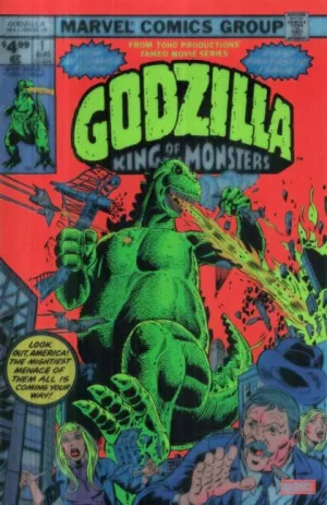 Godzilla (Marvel) #1 Facsimile FOIL Variant Comic