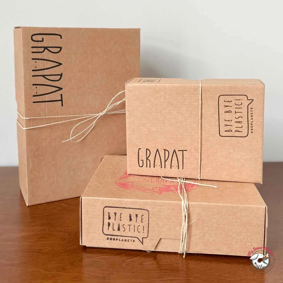 Grapat 36 Wooden Rings in 6 Complimentary Colors