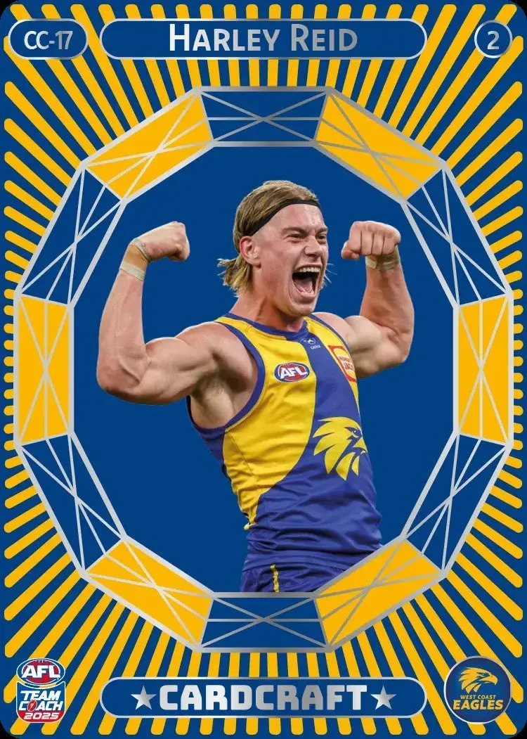 Harley Reid, CC-17-2, Card Craft, 2025 Teamcoach AFL