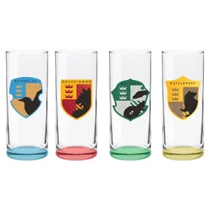 HARRY POTTER SET OF 4 HIGHBALL GLASSES