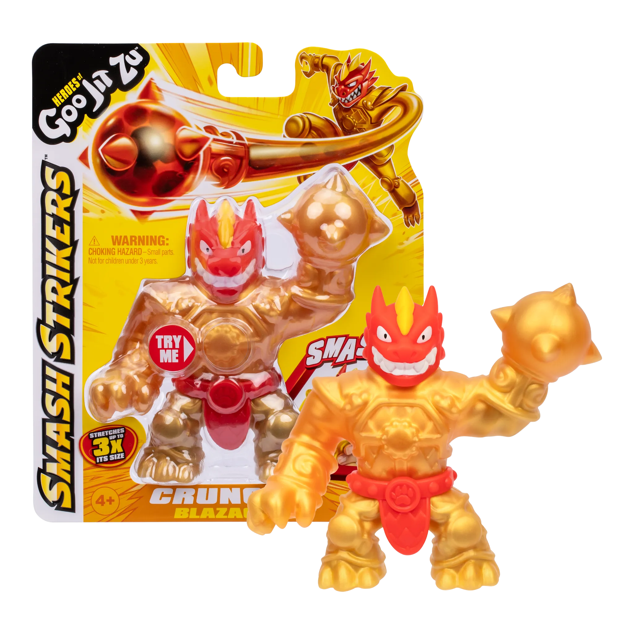 Heroes Of Goo Jit Zu Series 12 Smash Strikers Hero Crunchy Blazagon