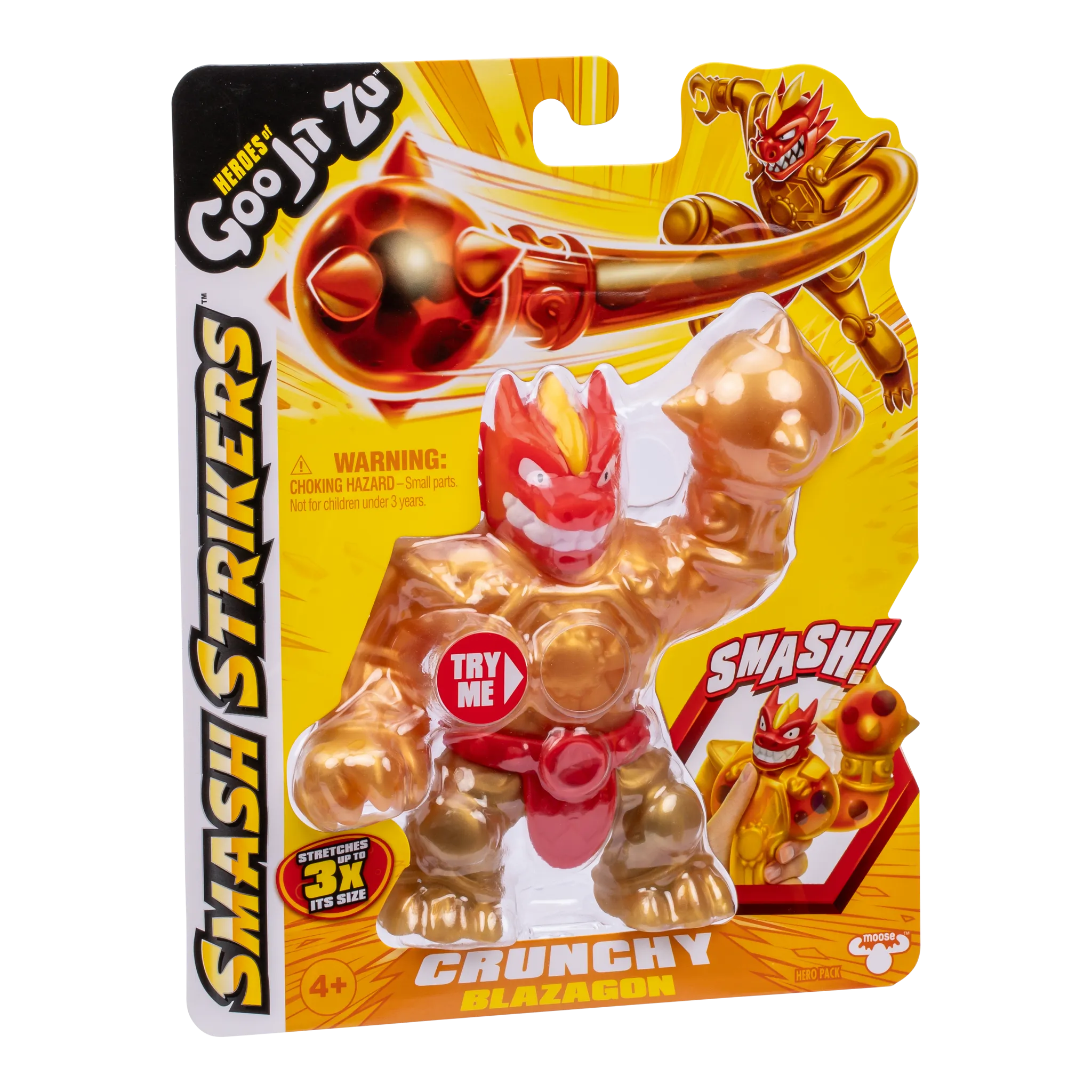 Heroes Of Goo Jit Zu Series 12 Smash Strikers Hero Crunchy Blazagon