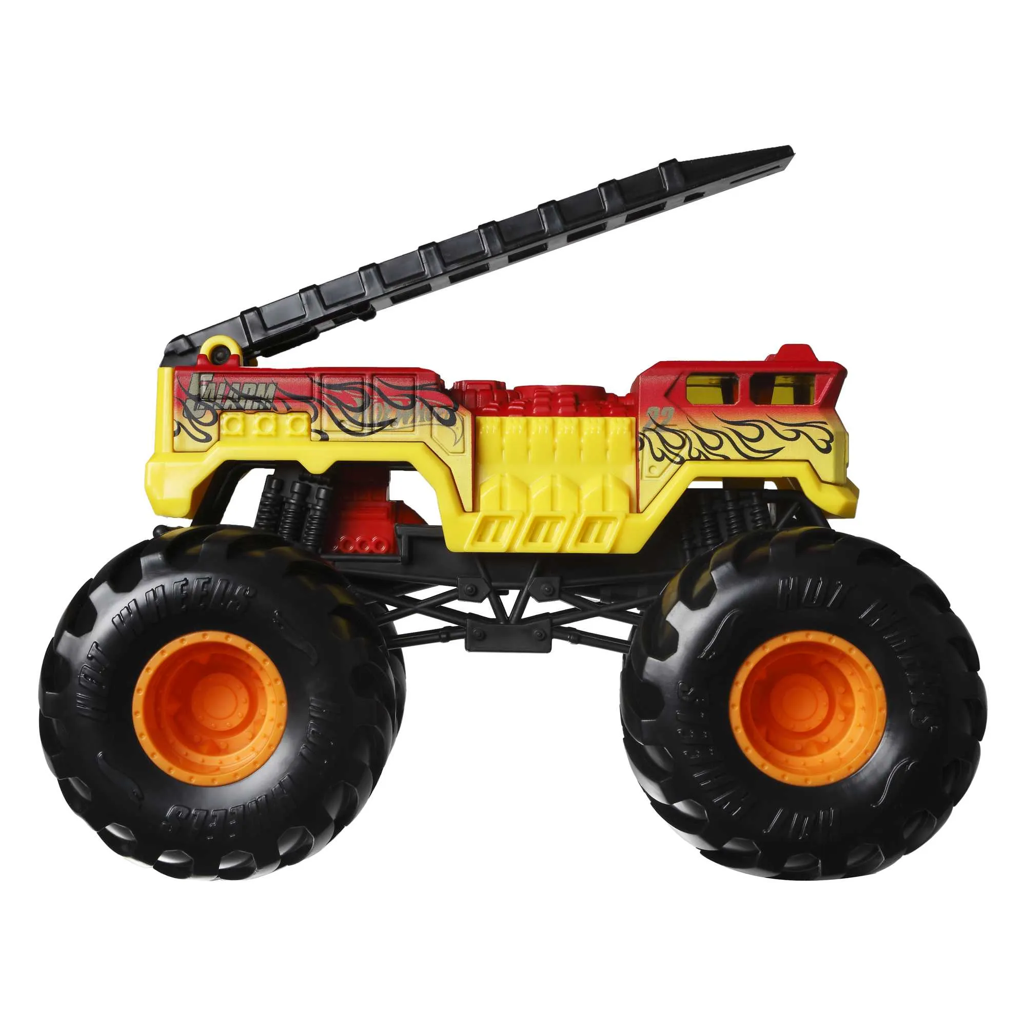 Hot Wheels 1:24 Monster Trucks 5 Alarm Red/Yellow