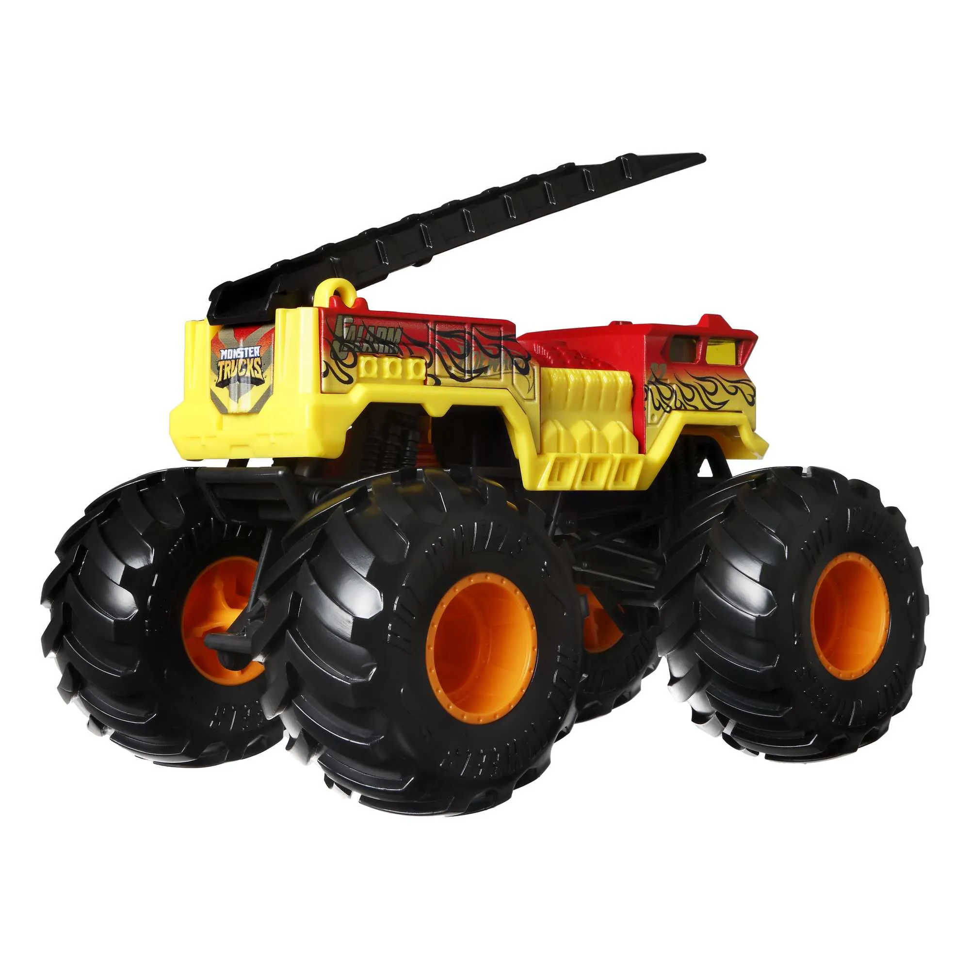 Hot Wheels 1:24 Monster Trucks 5 Alarm Red/Yellow