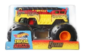 Hot Wheels 1:24 Monster Trucks 5 Alarm Red/Yellow