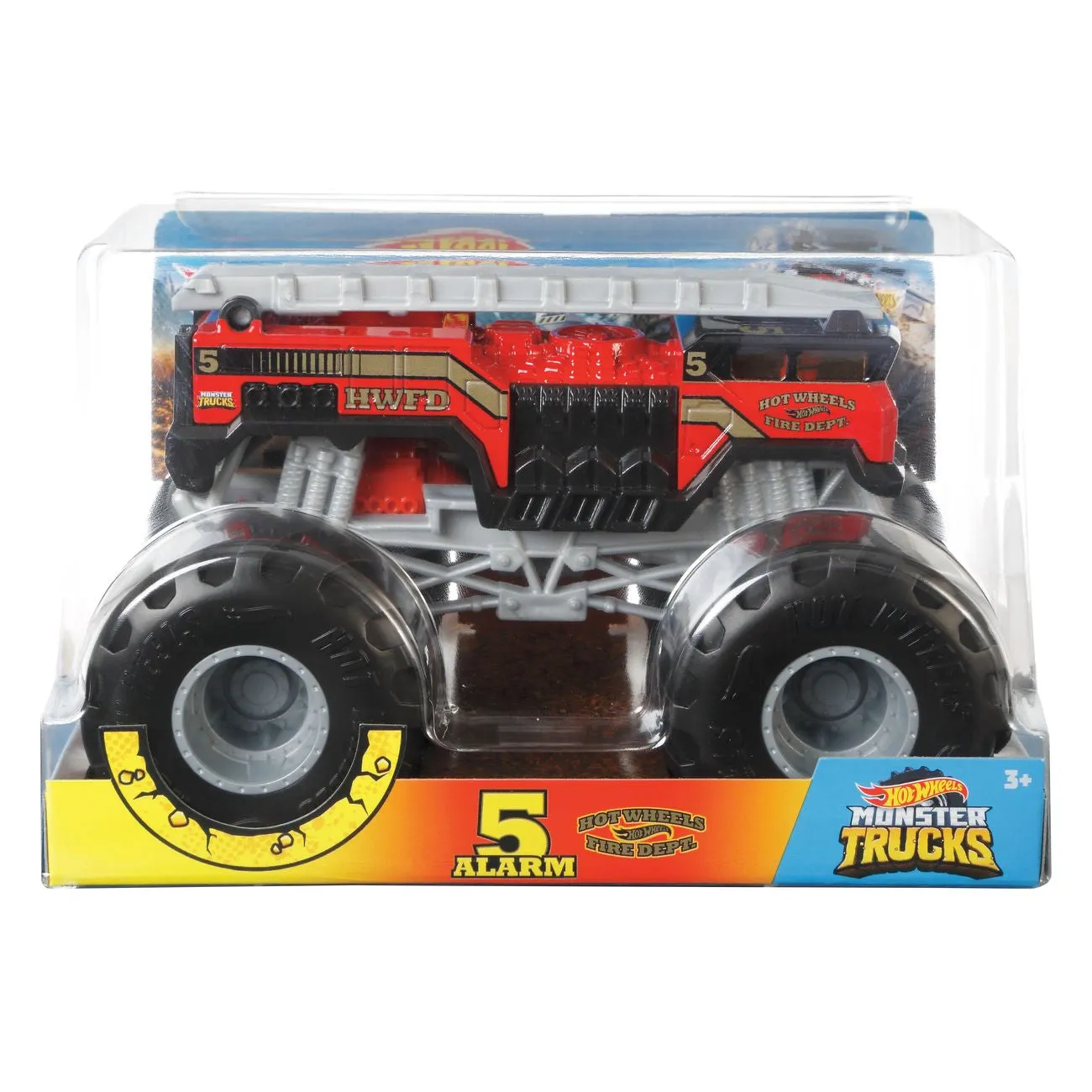 Hot Wheels 1:24 Monster Trucks 5 Alarm