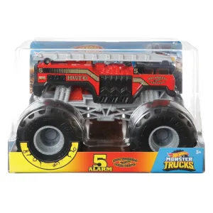 Hot Wheels 1:24 Monster Trucks 5 Alarm