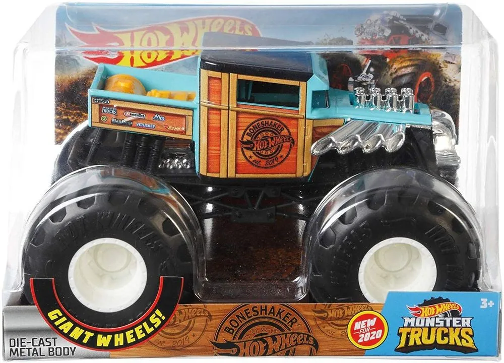 Hot Wheels 1:24 Monster Trucks Boneshaker