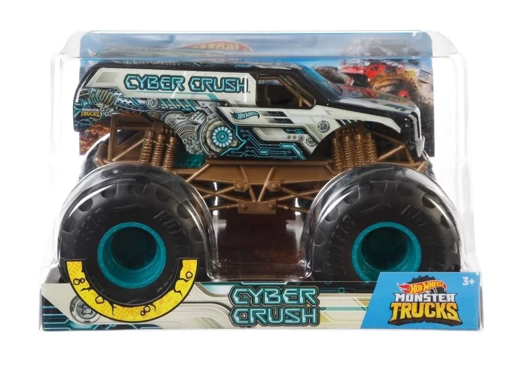 Hot Wheels 1:24 Monster Trucks Cyber Crush