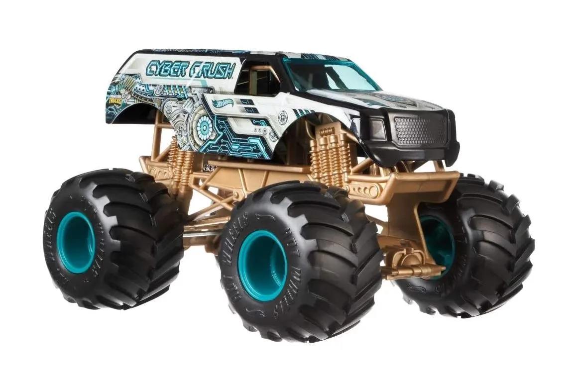 Hot Wheels 1:24 Monster Trucks Cyber Crush