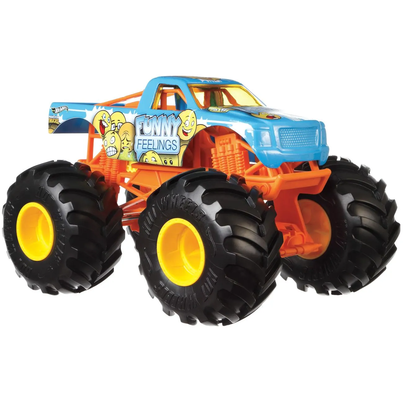 Hot Wheels 1:24 Monster Trucks Funny Feelings