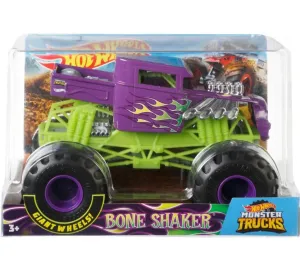 Hot Wheels 1:24 Monster Trucks Giant Wheels Bone Shaker Purple