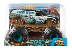 Hot Wheels 1:24 Monster Trucks Giant Wheels Cyber Crush